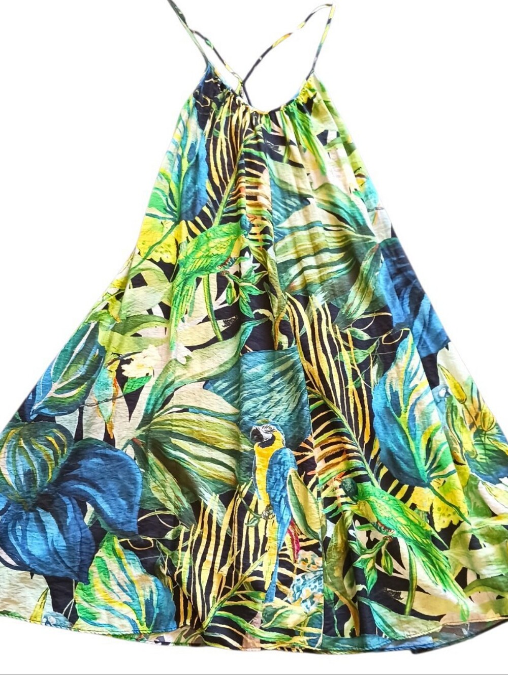 H&M Tropical Breezy Sundress- Size Small- Like New - Picture 7 of 11